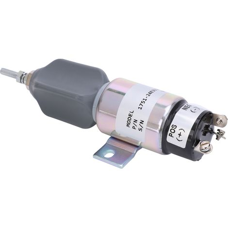 Électrovanne d'arrêt moteur 24V pour coupure carburant, pièce de contrôle électrique 1751-24E3U1B1 (1/5)
