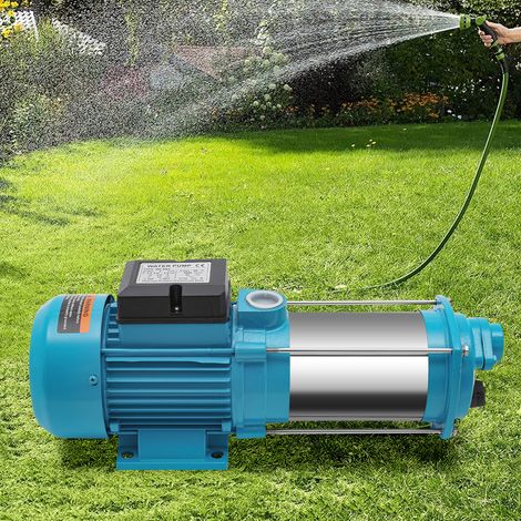 Gartenpumpe 4000 L/H 9.8bar pumpe Hauswasserwerk Kreiselpumpe 1300W 220V