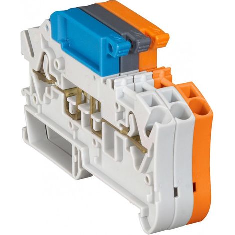 Bloc jonction sectionnable à ressort viking 3 1 jonction 2 conducteurs circuit non coupé avec préhenseur LEGRAND 037285