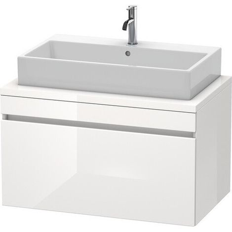 DURASTYLE mueble consola bajo 512x900x548mm lino / blanco mate