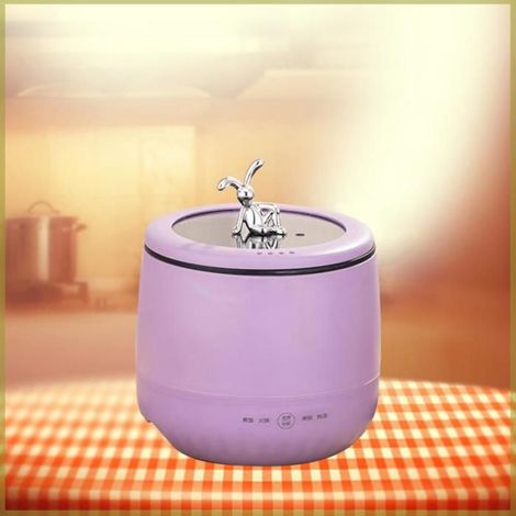 Cocosity cuiseur à grains Mini cuiseur à riz électrique intelligent antiadhésif de 1,8 l, pour soupe aux electromenager riz Violet (1/5)