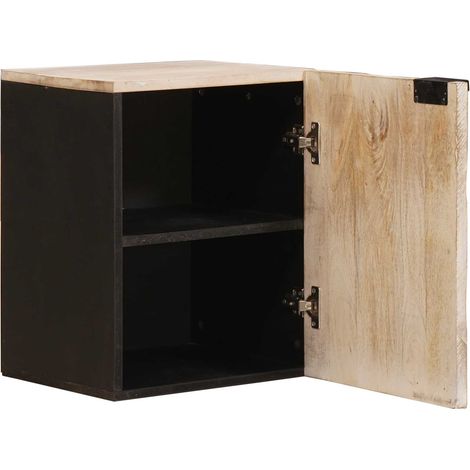Cabinet de Salle de Bain Suspendu Blanc 38 x 33 x 48 cm (1/5)