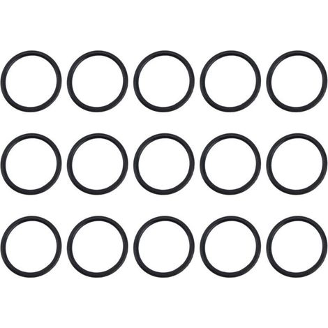 15 Pièces Joints Toriques Ronds en Caoutchouc Nitrile 5mm pour Pièces de Transmission Mécanique 5405-0005-0214