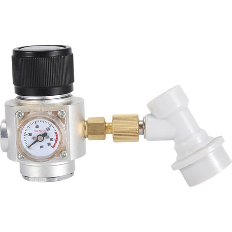 Régulateur CO2 recharge pour bière pression maison Kit gaz disconnect (1/5)