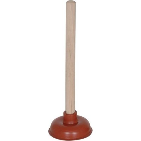 Débouche évier & lavabo avec manche en bois MSV (1/2)