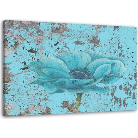 Stampa su tela, Fiore di mare retrಠ- 120x80 (1/4)