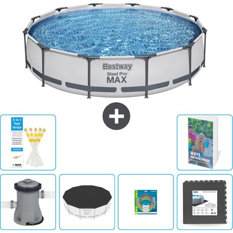Bestway Steel Pro MAX Rund - 366x76 cm - 7-teilig S317