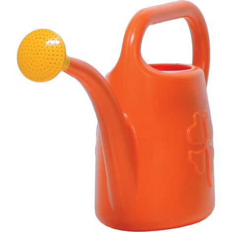 KOTARBAU® Arrosoir Plante Intérieur - PVC - 4,5 L - Orange - avec Pomme Amovible - Arrosoir Jardin - pour Fleurs Potager Terrasse Balcon