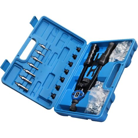 Set di 300 utensili portatili per filettatura con cacciavite e chiave ergonomici per riparazioni. (1/4)