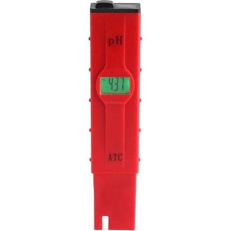 Numérique PH Meter Testeur Eau Automatique PH Mètre Hydroponics Stylo 0.01 Résolution pour Cuisine, Aquarium, Piscine, Laboratoire avec Calibration (1/5)