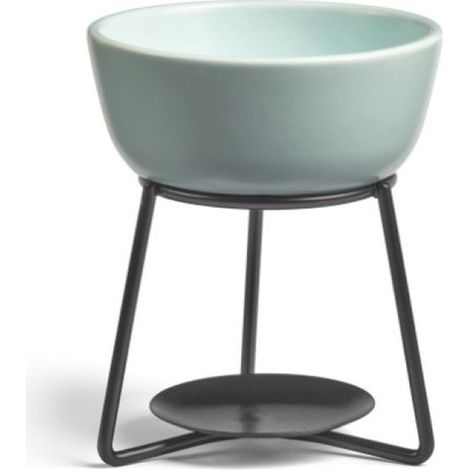 Wachsbrenner Pebble in spa blau