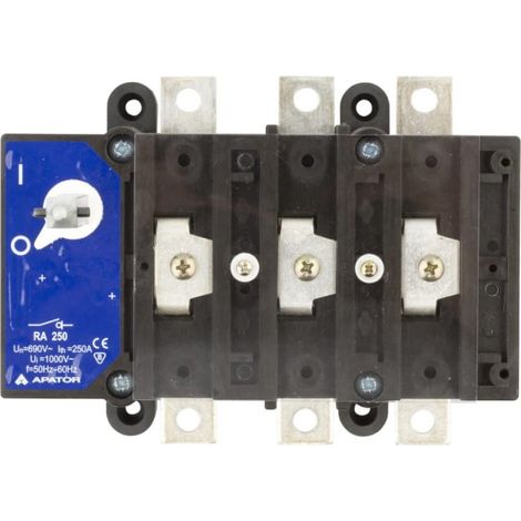 Interruptor seccionador 3P 250A RA 250 P3 63-822982-021