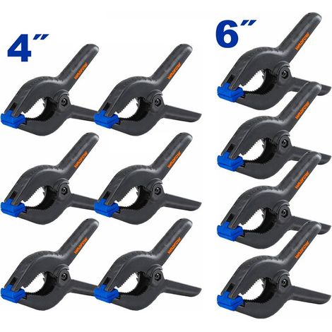 Juego 10 Pinzas Encolar WADFOW 4"-6"  Cod. WCZ5510
