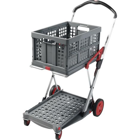FRANKEL kaiserkraft, Chariot pliable CLAX, avec caisse pliante