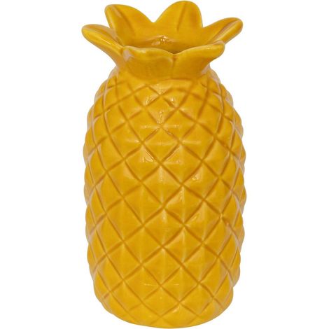 Ananas soliflore in ceramica yuca h10cm - Atmosphera créateur d'intérieur