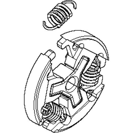 Embrayage tronçonneuse Husqvarna / Zenoah