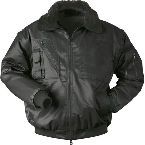 Gr .XL (58/60) RONDANE PILOTJACKE schwarz RONDANE PILOT JACKET