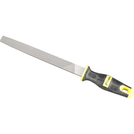 Flachfeile T12 Karbonstahl 20cm HRC65 für Metall, Holz, Kunststoff mit Komfortgriff (1/3)