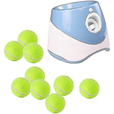 Lanceur de balles automatique pour petits/moyens chiens avec 3/6/9 balles - Orange (1/5)