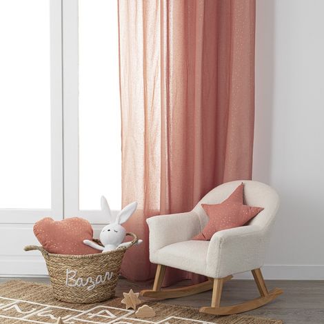 Tenda berlingot rosa terracotta 140x250cm - Atmosphera créateur d'intérieur