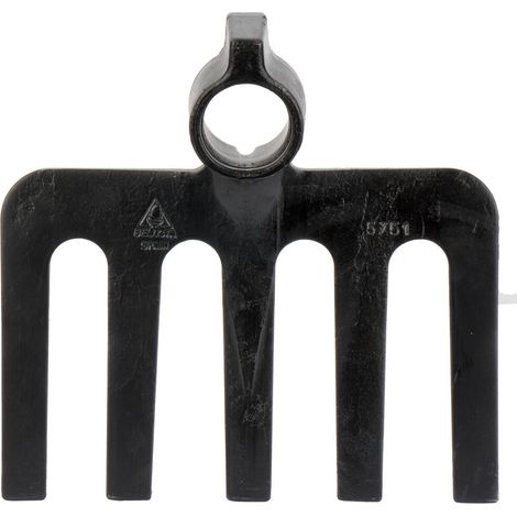 RASTRILLO DE 5 PUNTAS PLANAS, CON SISTEMA ANTIGIRO BELLOTA (1/4)