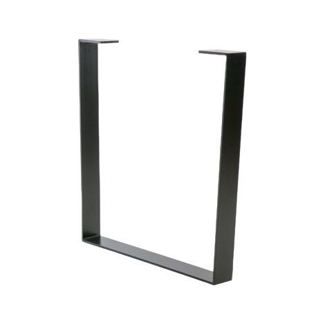 Primaster Tischgestell U-Form schwarz 71 x 70 cm Tischbein