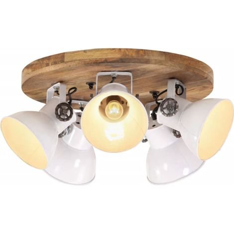 vidaXL Plafonnier 25 W blanc 50x50x25 cm E27