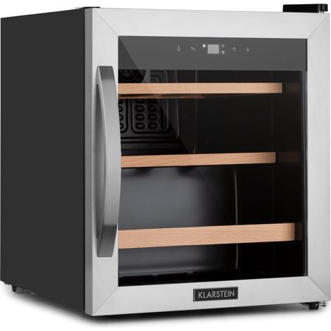Klarstein Vinamour 12 Uno nevera para vinos 12 botellas/46 litros 4-18°C 40dB