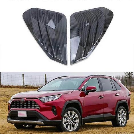 Passend für Toyota RAV4 (Baujahre 2019–2024) – Weilanda RAV4 Heckklappen-Dekorabdeckung – Mattschwarz