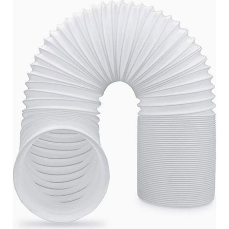 Tuyau pour climatiseur portable GABRIELLE, tuyau d'évacuation d'air flexible en PVC, tube de ventilation universel, kit de tuyau pour climatiseurs (1/4)
