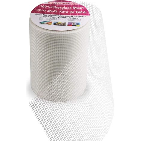 Self Adhesive Tape, Fiberglass Fabric Roll, Crack Filler and Drywall Repair - 20cm x 25m (1/5)