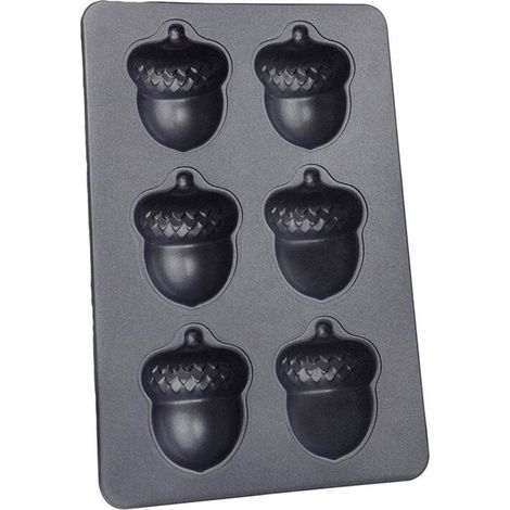 Moule à gâteau antiadhésif en forme de gland à 6 maillons, idéal pour la pâtisserie et la confection de pâtisseries au four. (1/5)