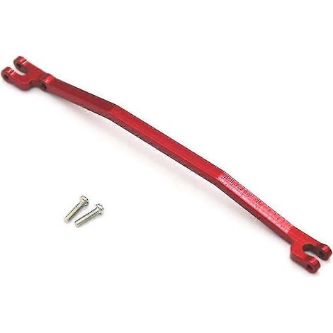 Biellette de direction en métal, compatible avec Kyosho, rouge (1/4)
