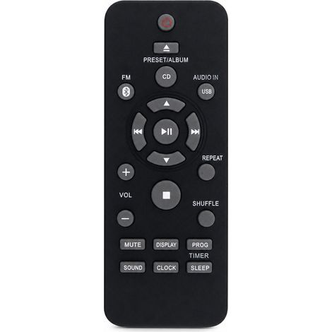 Telecomando di ricambio compatibile con Philips BTM2280 per sistema audio CD Bluetooth (1/5)