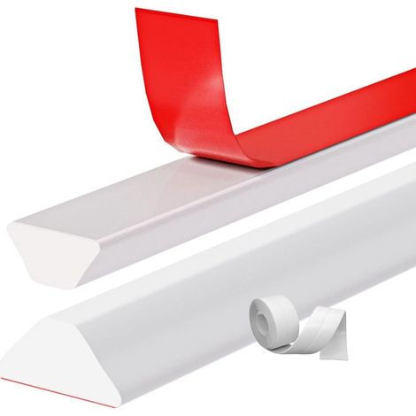 Bandes de silicone étanches - Barrière anti-fuite et anti-moisissures auto-adhésive pour douche (1/5)