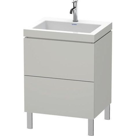Sottobanco per lavabo L-CUBE con WT Vero Air 698x600x480mm 1 HL we smat