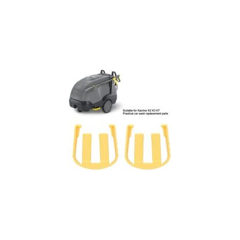 Conectores rápidos de clip en C de 2 piezas, clip en C de repuesto para el gatillo de la limpiadora de alta presión Karcher K2 K3 K7 (amarillo) - Crezuo