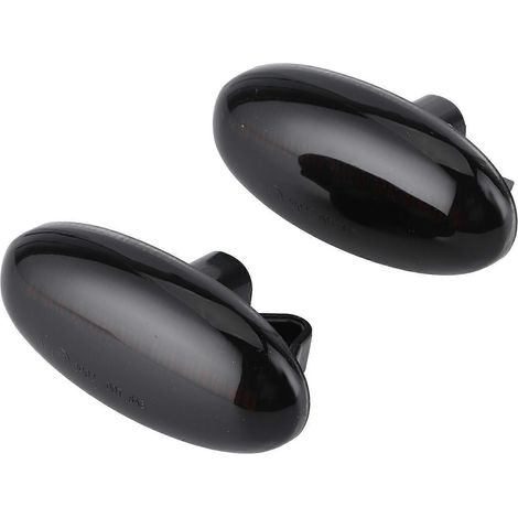 2 Stück rauchfarbene LED-Seitenmarkierungs-Blinkerleuchten passend für Mazda 3, 5, 6, BT-50 MPV (1/5)