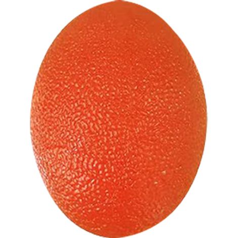 Orange Color The Oval Exercise Balls for Hand Rehabilitation - Anti Stress Balls (4 Pieces with 3 Re