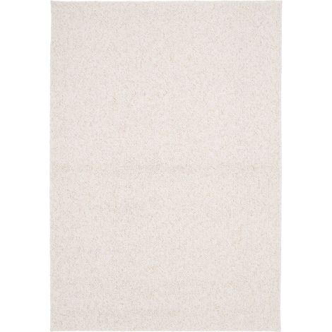 Cream mottled effect interior rug 200x290cm