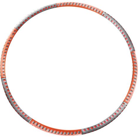 Hula Hoop Poids - Anneau d'Exercice Détachable en 8 Parties - Pour Entraînement à Domicile ou en Salle - 1 Pièce (1/5)