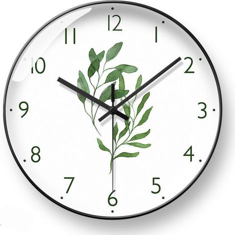Horloge murale à quartz créative moderne, horloge de salon, calendrier perpétuel (1/4)
