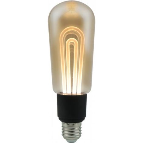 V-Tac VT-2245 LED Ampoule 5W vintage tubulaire T60 filament linéaire verre ambre E27 2200K – SKU 2749 (1/4)