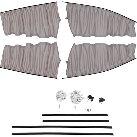 Sac de rangement dossier de siège auto grande capacité, organiseur multifonction suspendu pour bureau, siège enfant, gris (1/5)