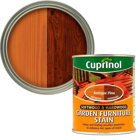 Cuprinol Softwood & Hardwood Garden Furniture Stain in Antique Pine, 750ml