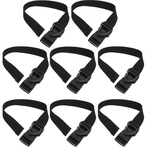Gepäckgurt aus Nylon (8er-Pack) mit dreieckiger Schnalle (1/5)
