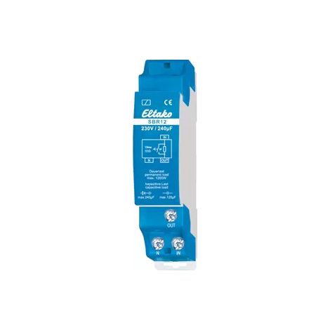 Eltako Strombegrenzungsrelais 1 Schließer 16A/250V SBR12-230V/240µF (1/2)