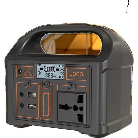 Notstromversorgung, 76,8 Wh Kapazität, 100 W Nennleistung, Universelle AC-Steckdose, 10 Stunden Ladezeit, 3000+ Zyklen (1/5)