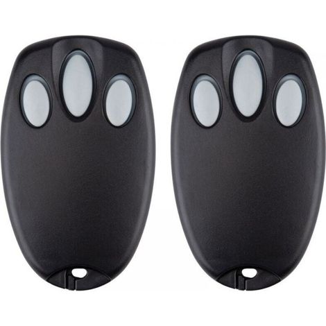 YMYNY Lot de 2 émetteurs de porte de garage portatifs de remplacement pour Chamberlain Liftmaster Motorlift 94335E 84335E ML700 ML500 ML850 Merlin+ C945 C840 Security+ 433,92 MHz (1/4)