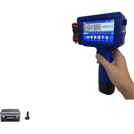 Stampante a getto d'inchiostro termico portatile, stampa di codici QR variabili, alta risoluzione 600 DPI, 1760L (1/2)